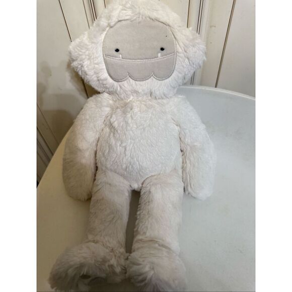 Slumberkins Kids Yeti Kin Single Big Foot Soft Plushie Toy White OS NWOT - Picture 8 of 8